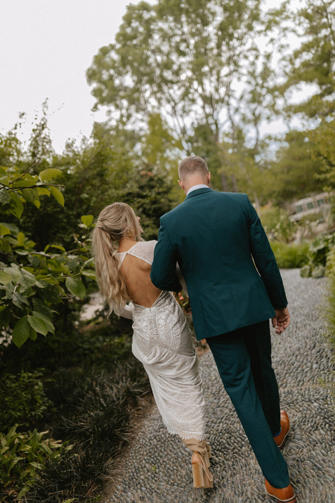 A vibrant wedding at The Denver Botanic Gardens by Gracie Wilson Photography on digital and film.