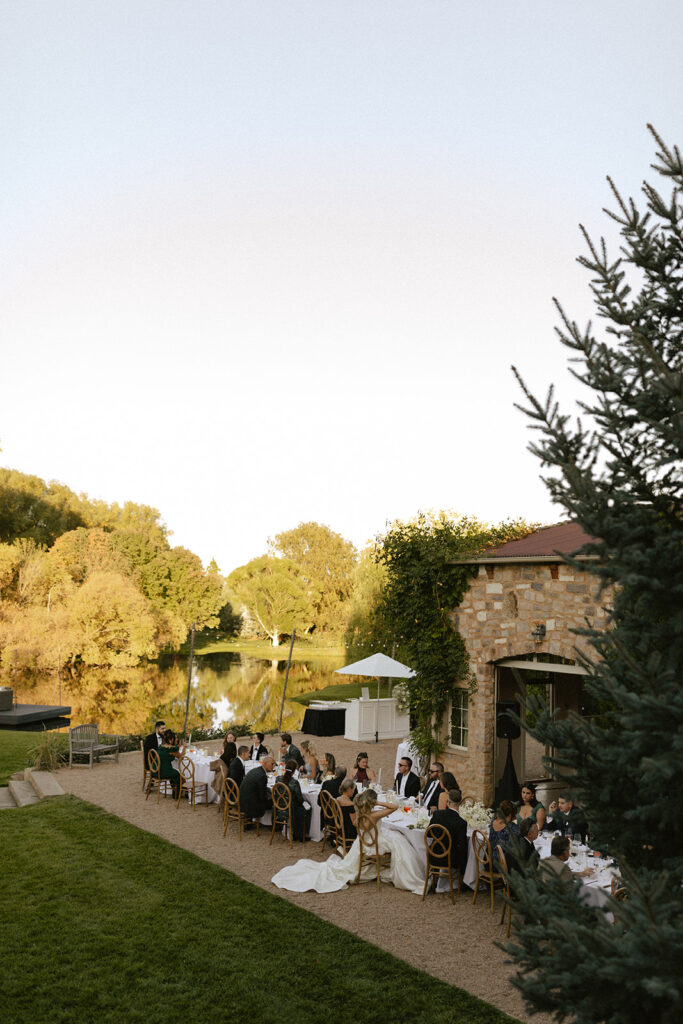 A Tuscan inspired wedding at The Burning Sky Farm in Longmont, Colorado. Captured by Gracie Wilson Photography and digital and film.